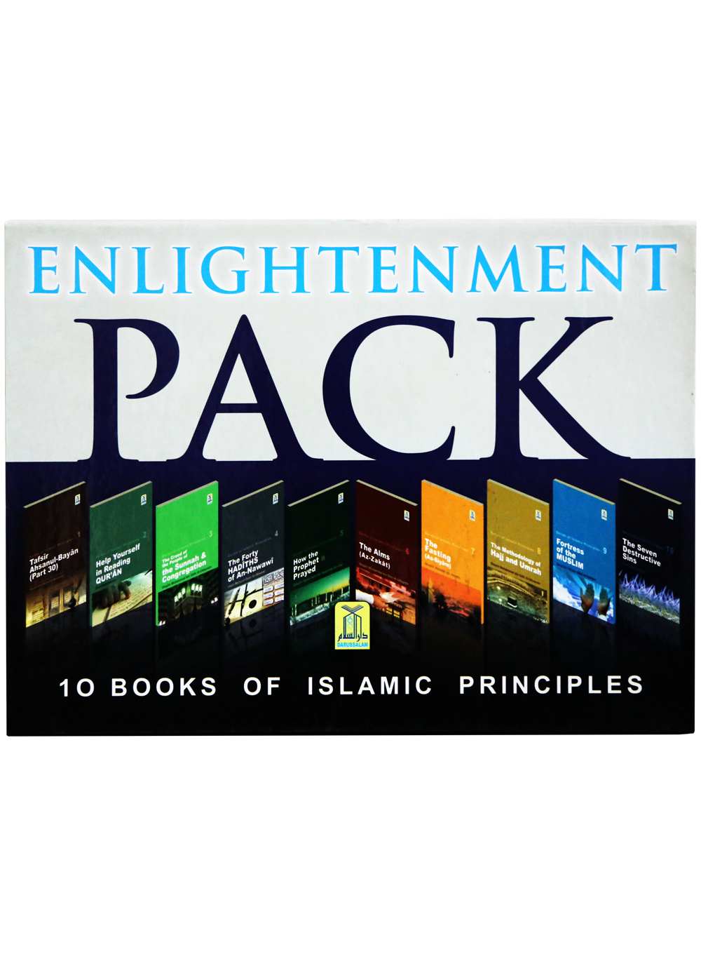 Enlightenment Pack 10 Books by Darussalam Research Center
