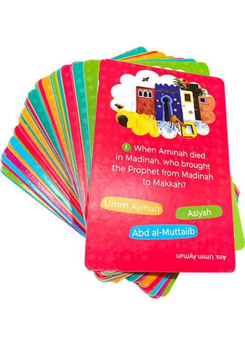 Sahabiyat Quiz Cards by Saniyasnain Khan