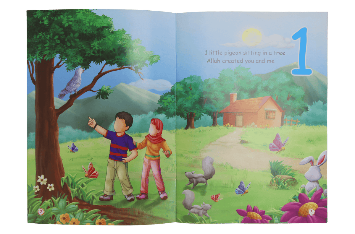 A Book of Numbers 1 to 10 by Halima Hussein