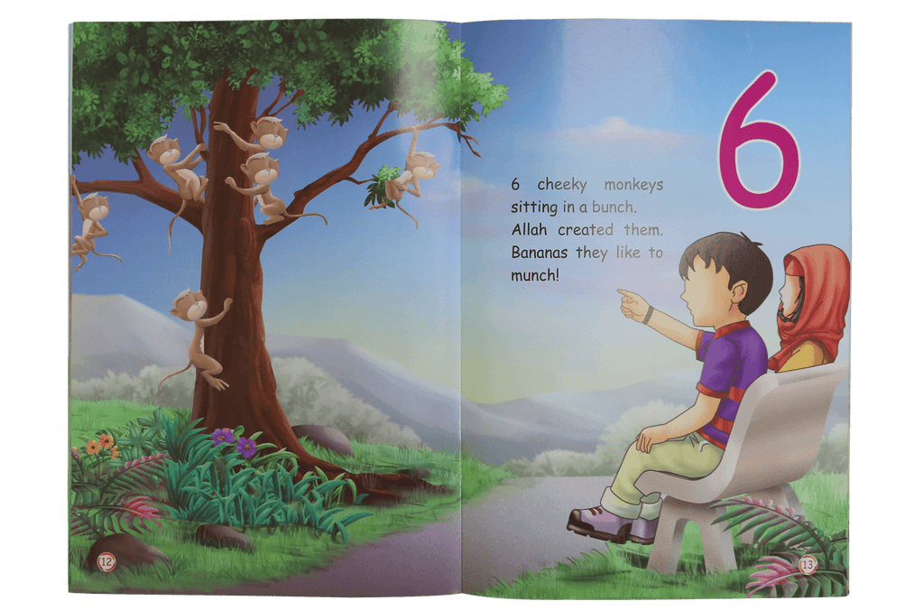 A Book of Numbers 1 to 10 by Halima Hussein