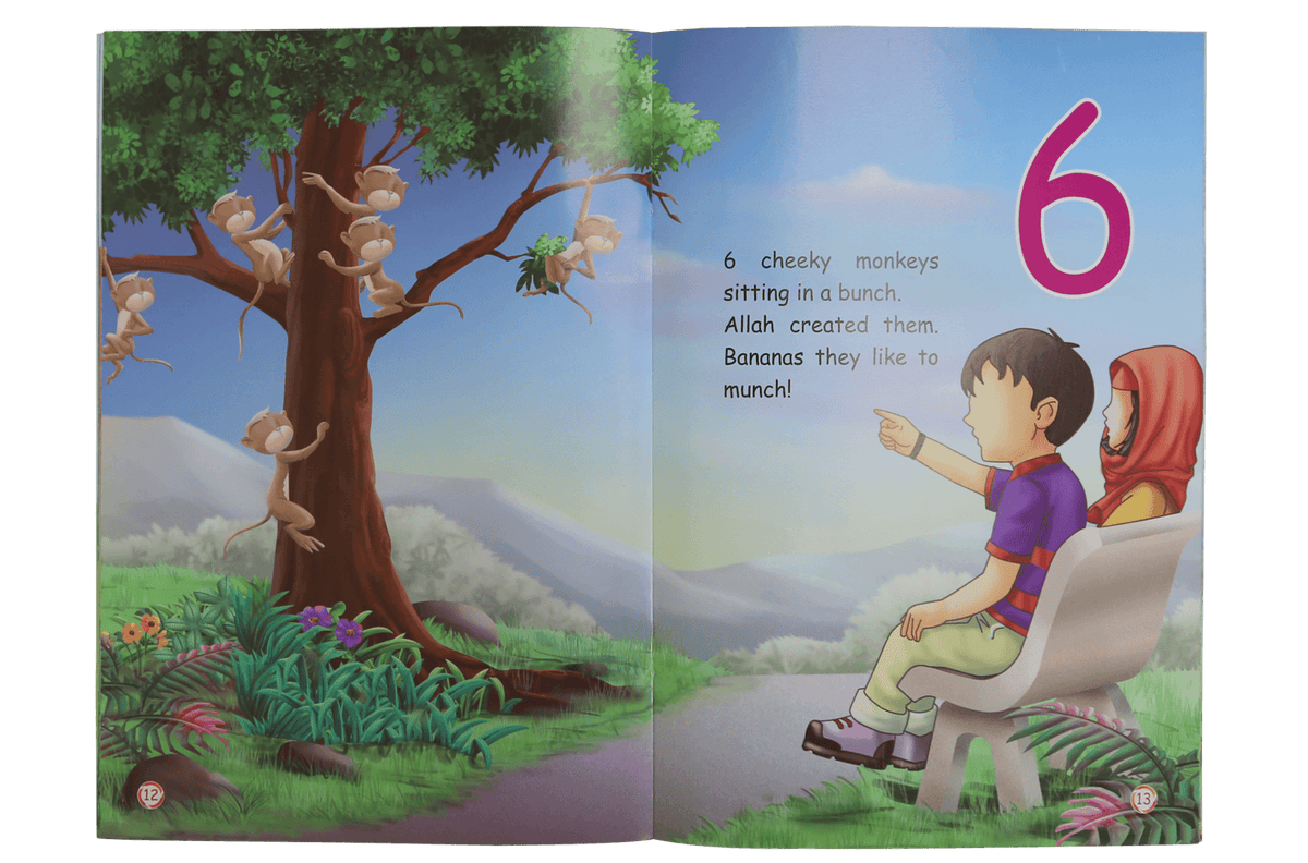 A Book of Numbers 1 to 10 by Halima Hussein