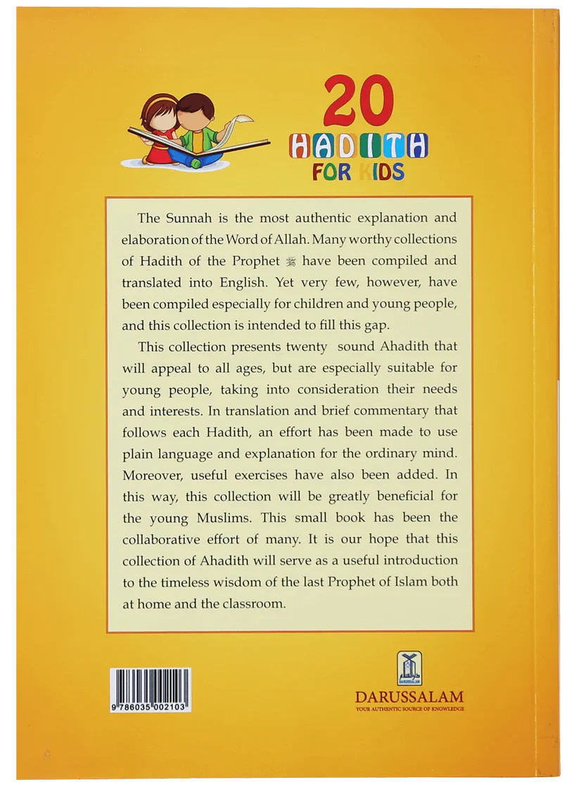 20 Hadith for Kids English