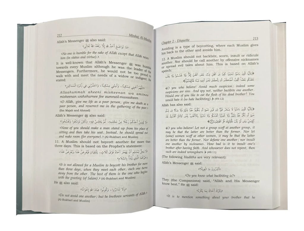 Minhaj al Muslim 2 Volume Set - English by Abu Bakr Jabir Al Jazairi