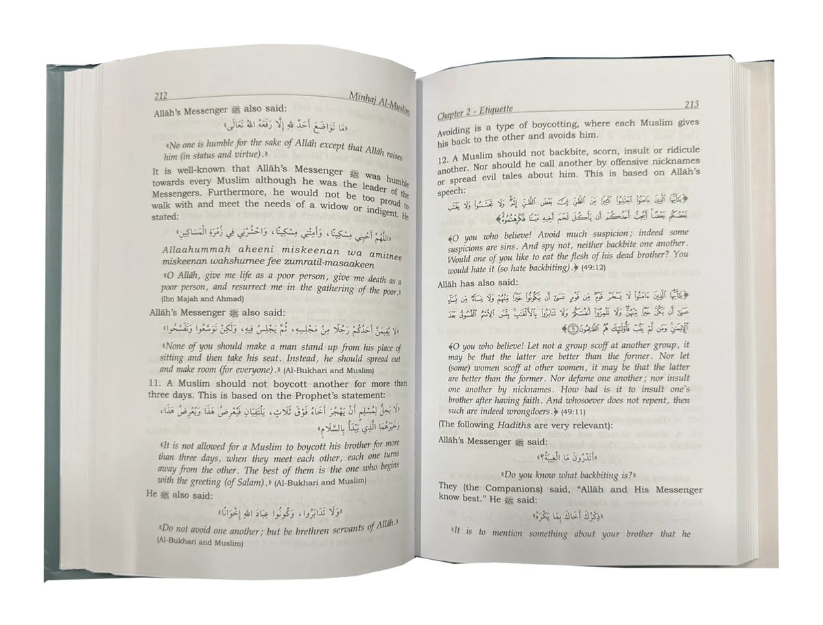 Minhaj al Muslim 2 Volume Set - English by Abu Bakr Jabir Al Jazairi