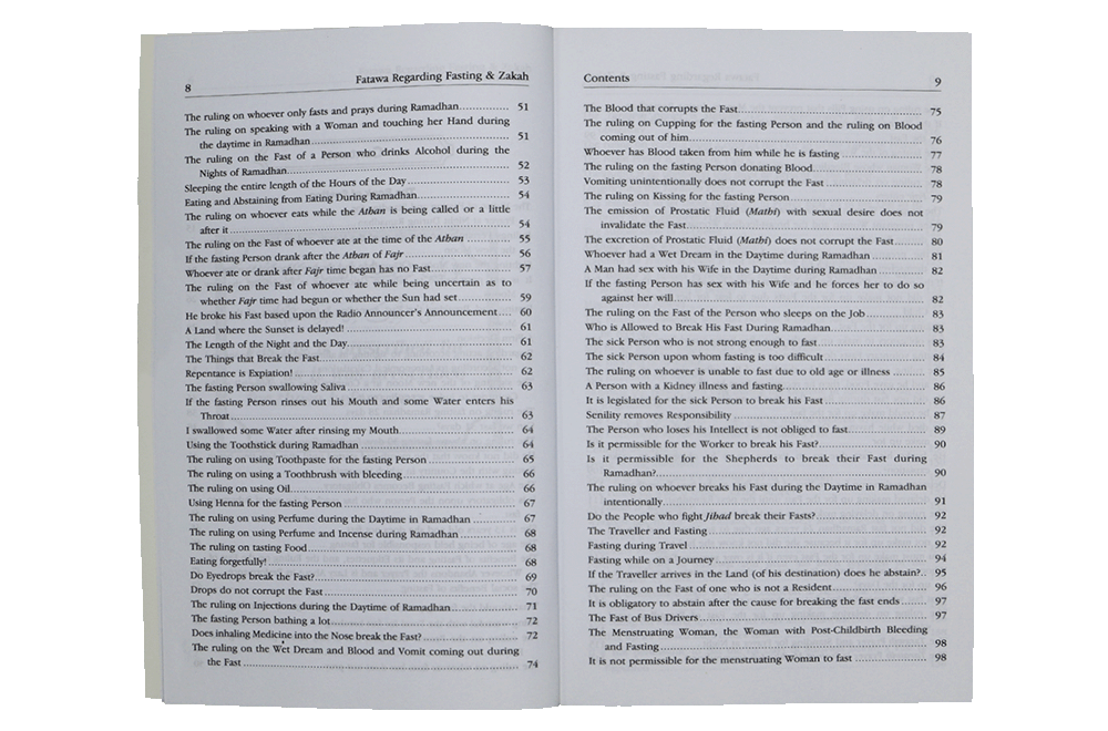 Fatawa Regarding Fasting and Zakah by Shykh Muhammad bin Salith Al-Uthaimin
