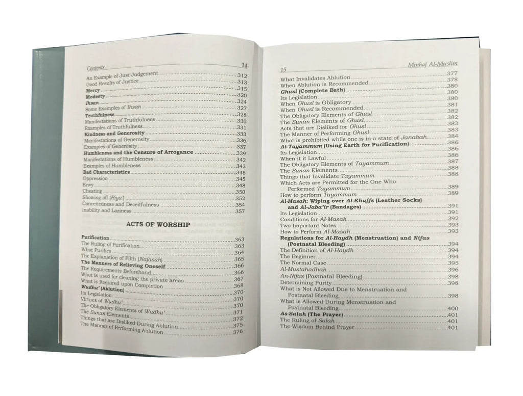 Minhaj al Muslim 2 Volume Set - English by Abu Bakr Jabir Al Jazairi