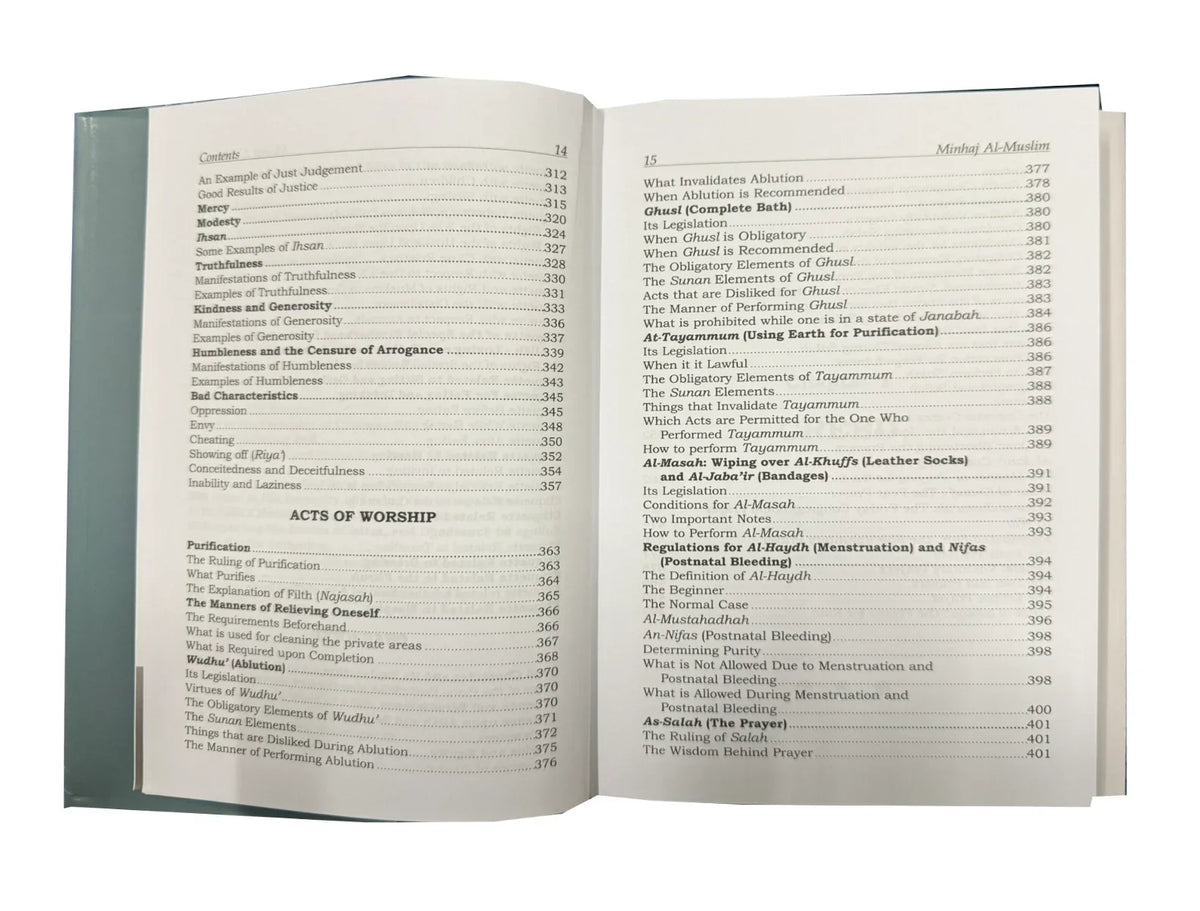 Minhaj al Muslim 2 Volume Set - English by Abu Bakr Jabir Al Jazairi
