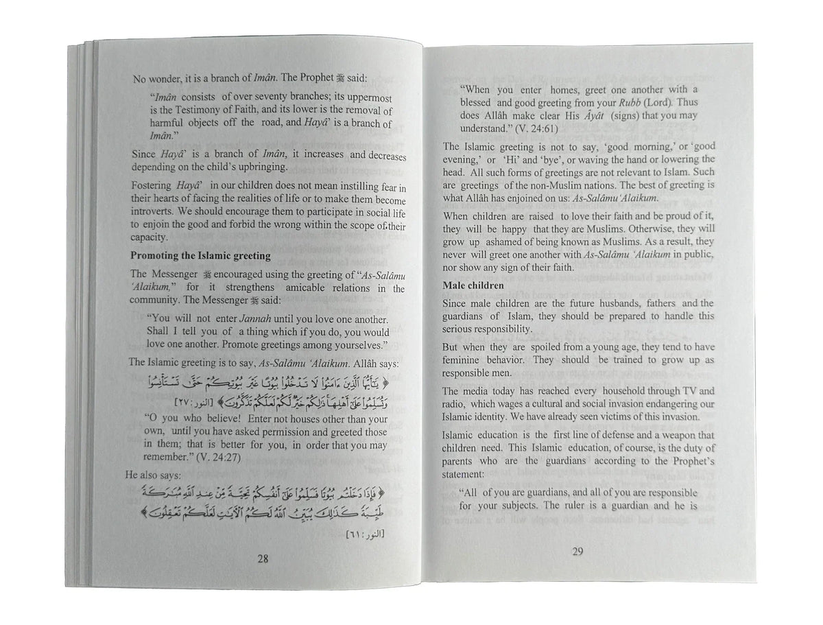 Guidelines for Raising Children