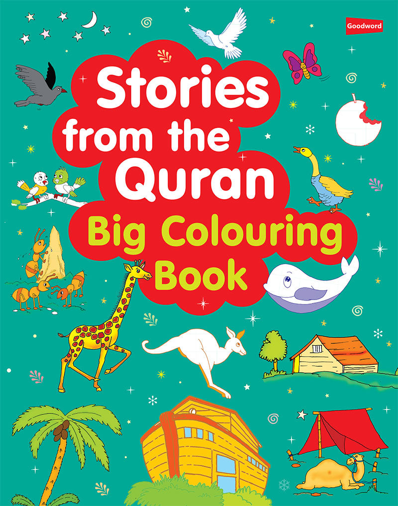 Stories from the Quran Big Colouring Book (4 Colour) by Saniyasnain Khan