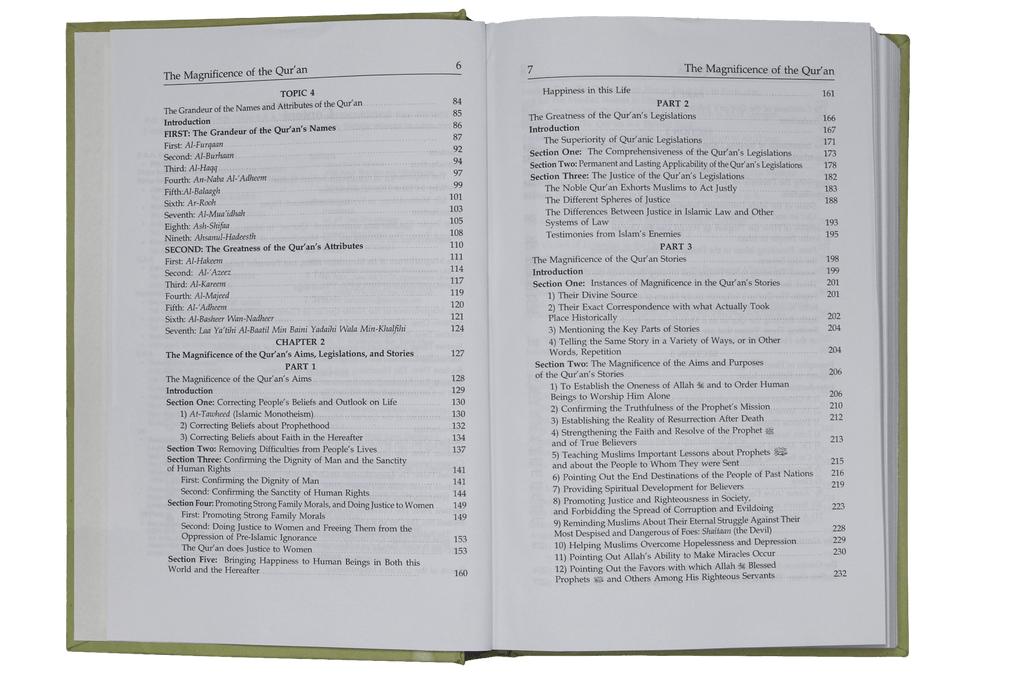 The Magnificence of The Quran by Muhmud ibn Ahmed ibn Salih Al-Dowsary