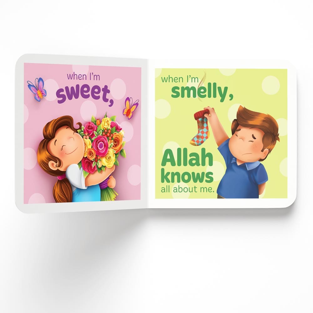 Allah Knows All About Me - Islamic Baby Book for Young Muslim Children