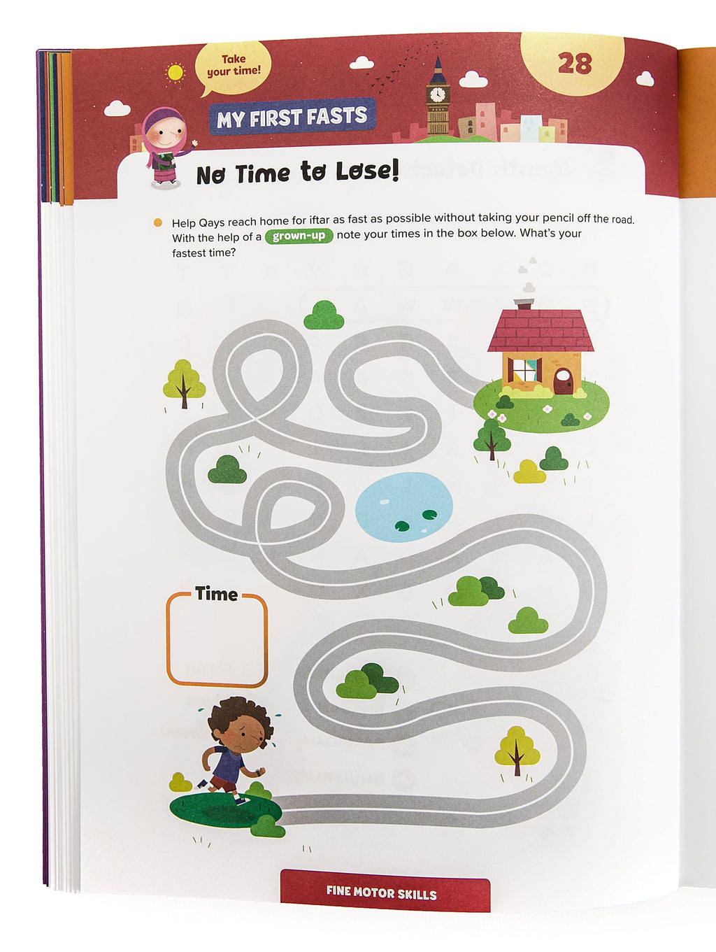 Ramadan Activity Book for Kids - Age 5+