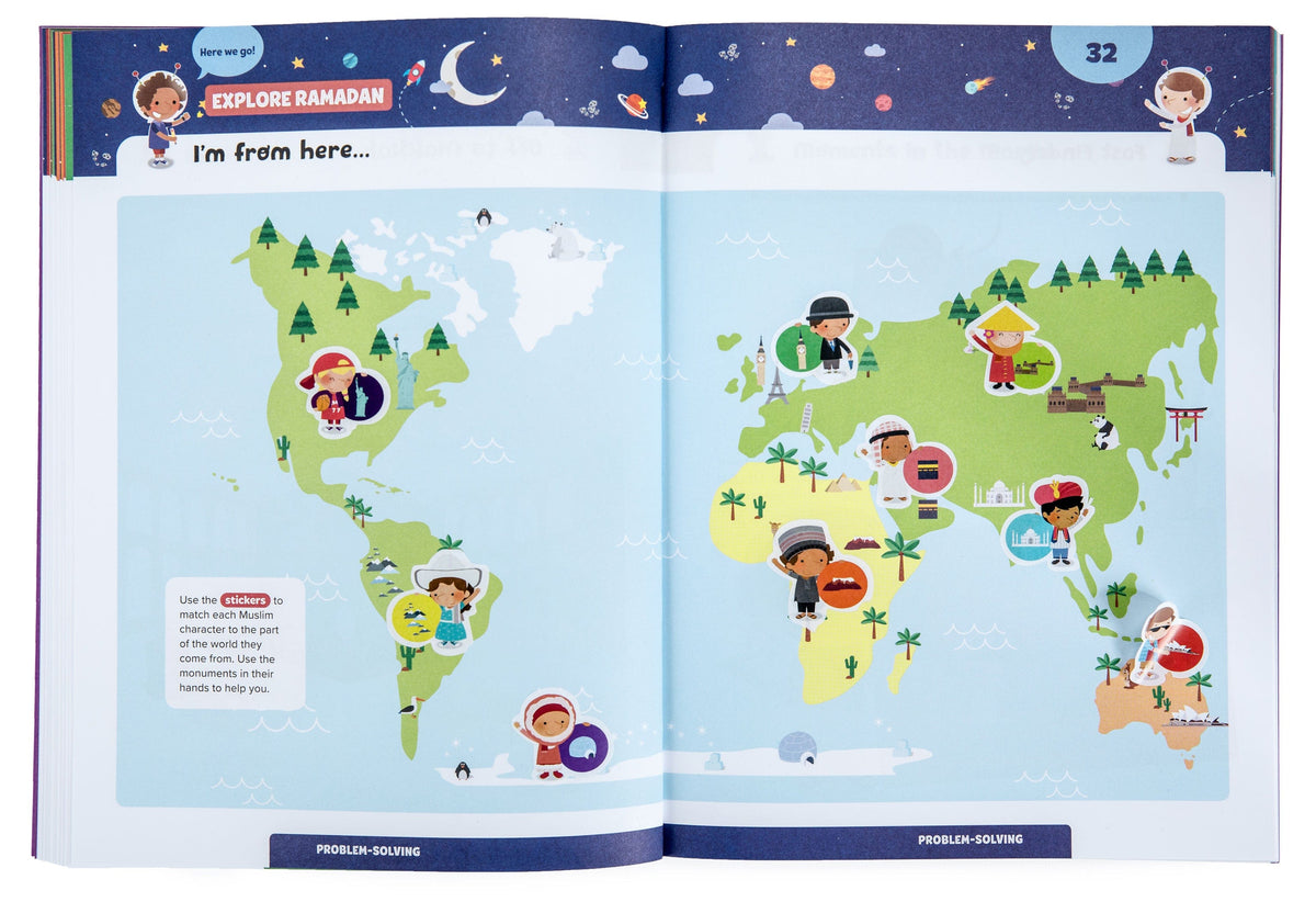 Ramadan Activity Book for Kids - Age 5+