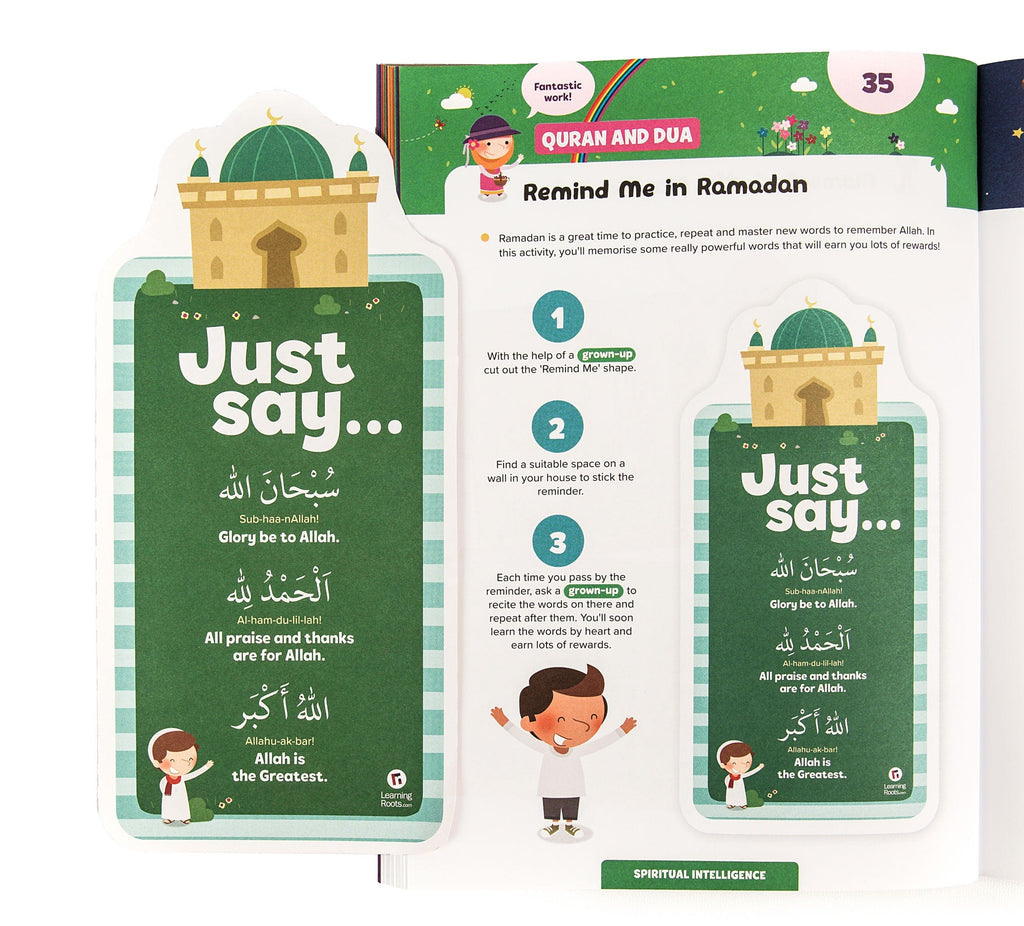 Ramadan Activity Book for Kids - Age 5+