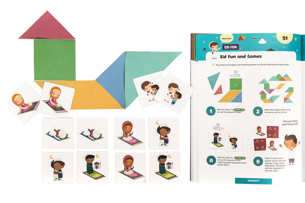 Ramadan Activity Book for Kids - Age 5+