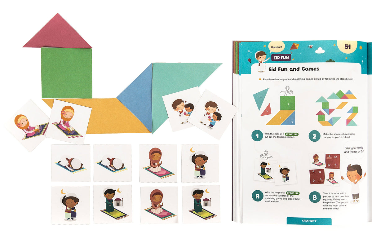 Ramadan Activity Book for Kids - Age 5+
