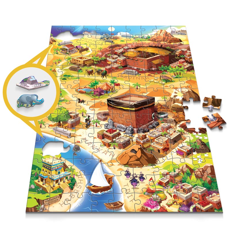 Footsteps of Muhammad — Seerah Puzzle Adventure Game for Muslim Children | Learning Roots