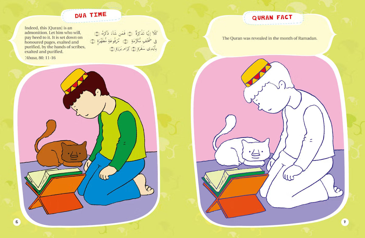 Quran Activity Book For Kids — Learn the Quran Through Fun Activities, Prayers & Facts