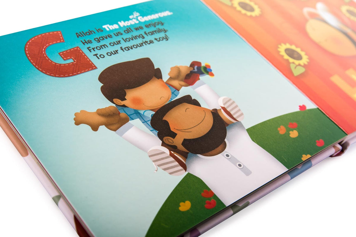 The ABC of Allah Loves Me - Muslim Kids Book Teaching Names of Allah