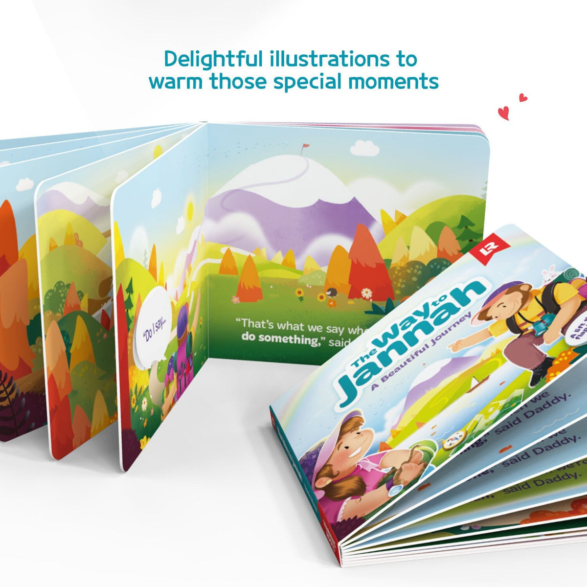 The Way to Jannah | An Islamic Lift the Flap Book for Muslim Children