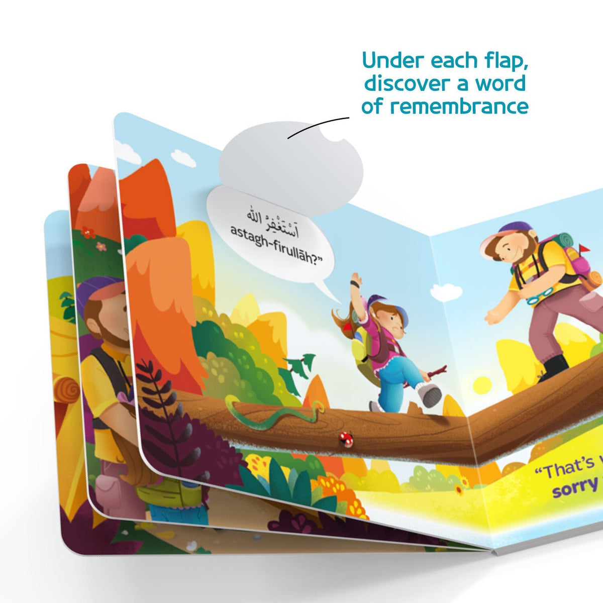 The Way to Jannah | An Islamic Lift the Flap Book for Muslim Children