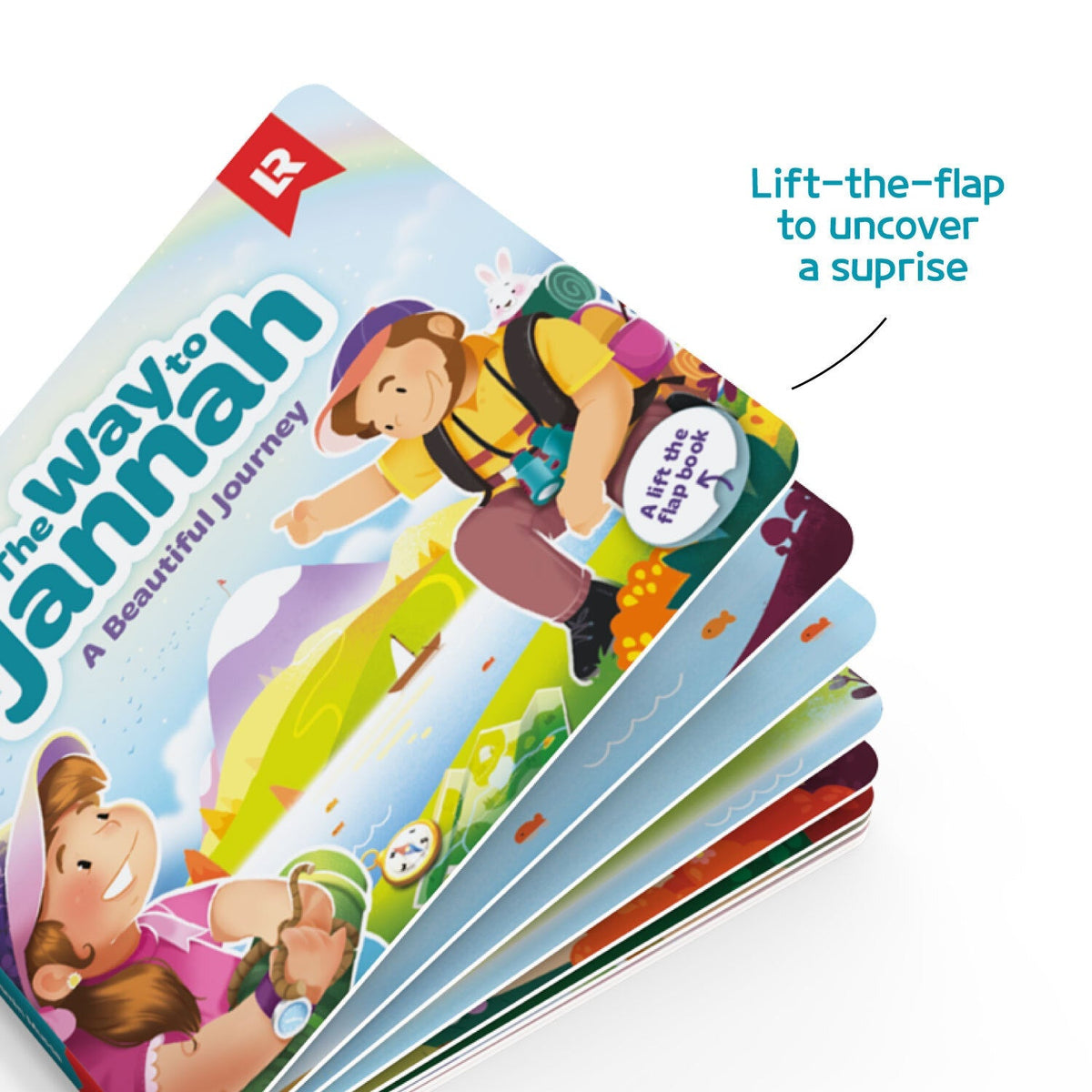 The Way to Jannah | An Islamic Lift the Flap Book for Muslim Children