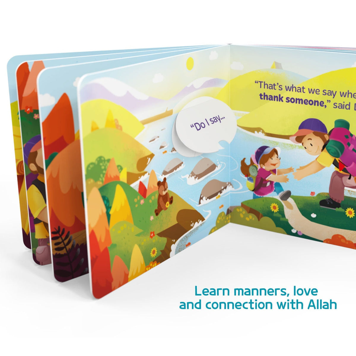 The Way to Jannah | An Islamic Lift the Flap Book for Muslim Children