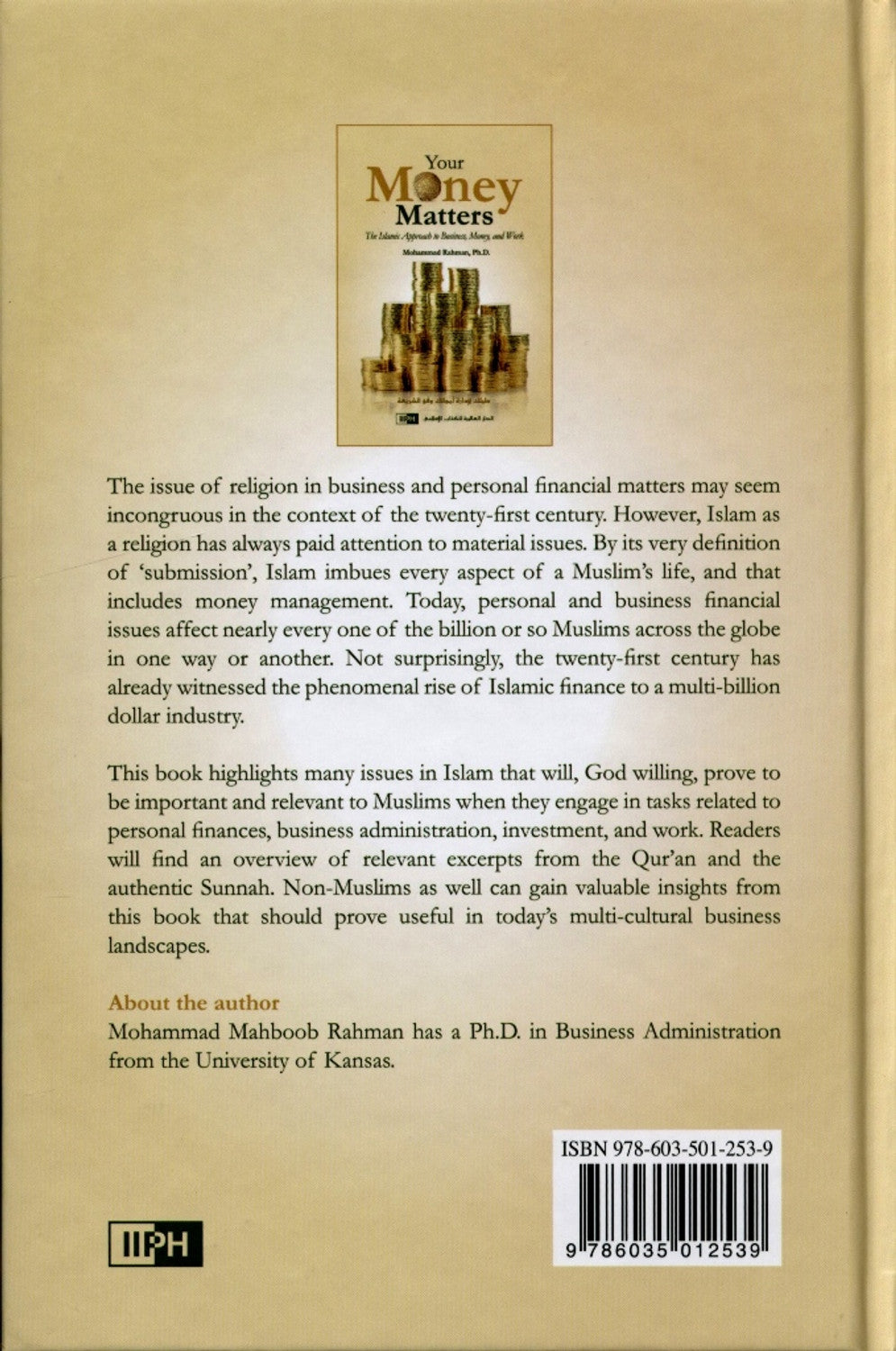 Your Money Matters: The Islamic Approach to business, Money and Word