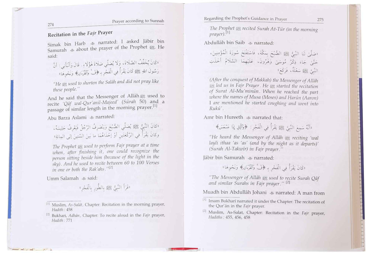 Prayer According to the Sunnah by Prof. Muhammad Zulfiqar