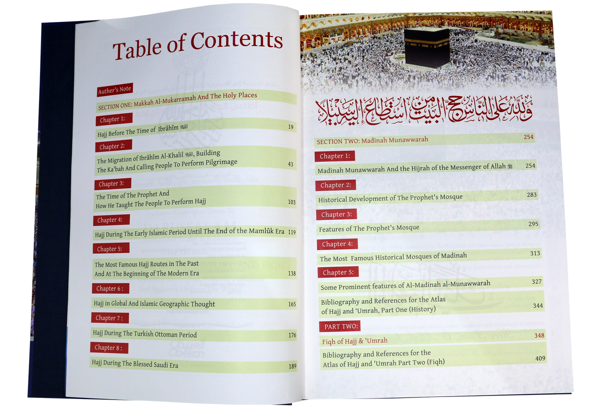 Atlas of Hajj and Umrah by Sami Ibn Abdullah Ibn Ahmad Al-Maghlouth