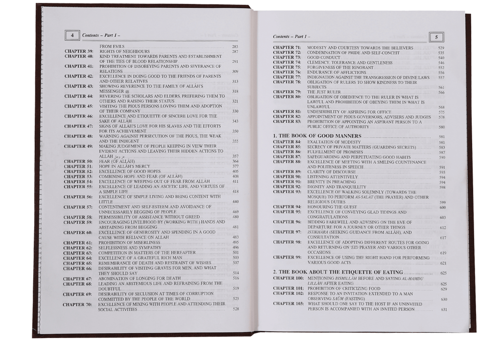 Riyad-us-Saliheen with English Translation | 2 Volumes
