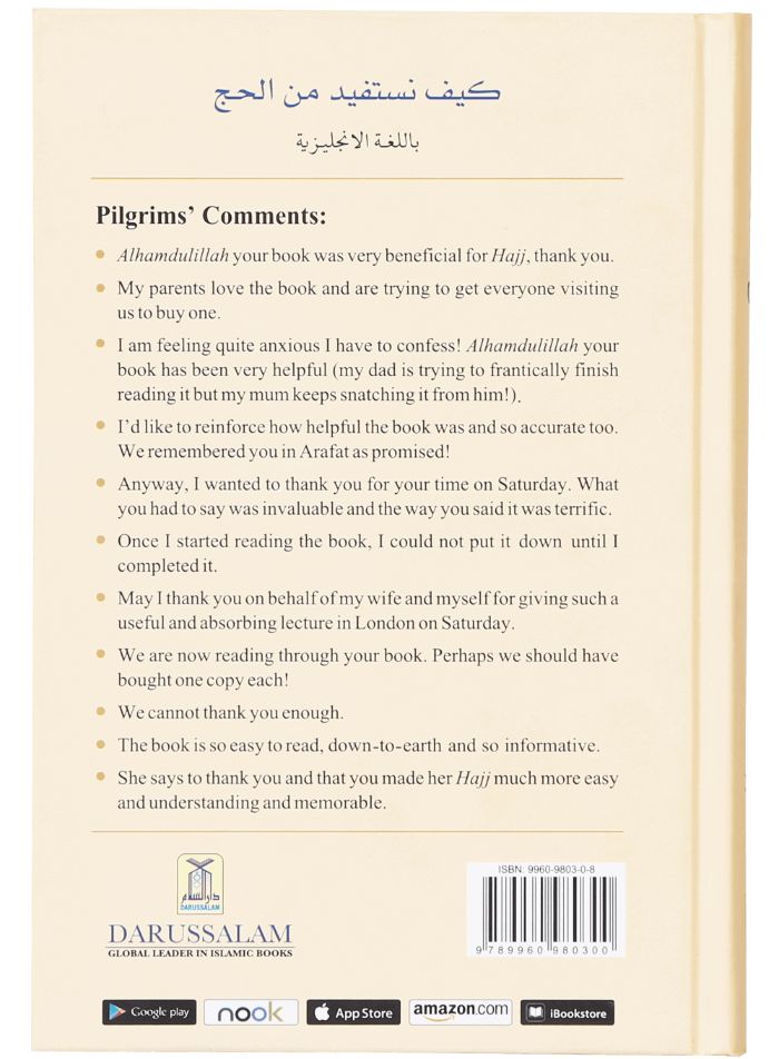 Getting the Best out of Al-Hajj (Pilgrimage) by Abu Muneer Ismail Davids