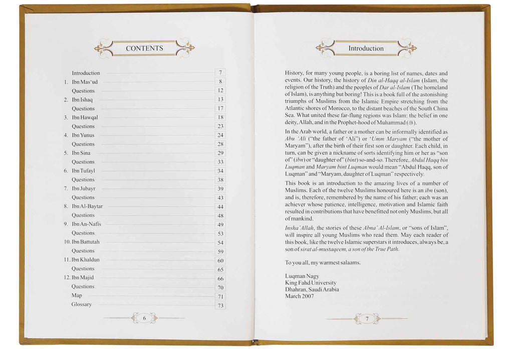 The book of Ibns (The Amazing Sons of Islam) by Luqman Nagy