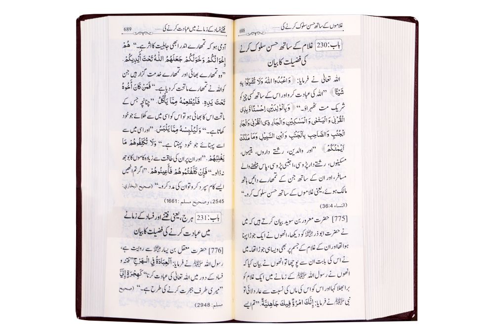 Summarized Riyadus Saliheen S/C- Urdu مختصر رياض الصالحين